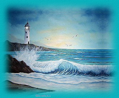 image used entitled Lighthouse By The Shore © Beverley Lu used with permission.